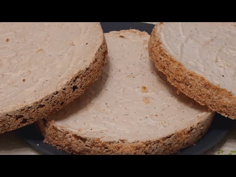 Видео: КОРЖИ  Киевского ТОРТА. Коржи из воздушной МЕРЕНГИ с Орехами.