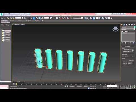 Видео: 3ds Max для начинающих 3 урок ( копирование )