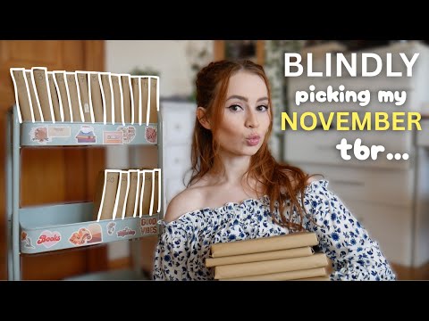 Видео: Слепой выбор моего НОЯБРЬСКОГО TBR!!