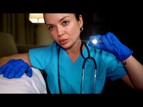 Видео: Теплый вечер, тихая деревня и нежный доктор ASMR
