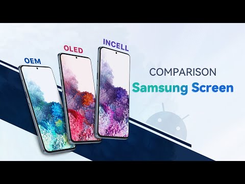 Видео: Сравнение замены экранов OEM, OLED и INCELL на Samsung S20
