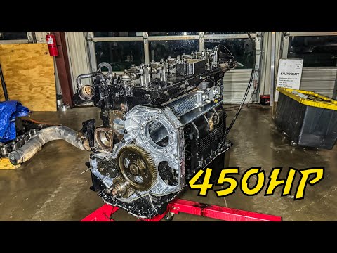 Видео: ЧАСТЬ 1 450 л.с. 12 клапанов Cummins