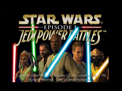Видео: С шашкой наголо - Star Wars Ep. 1: Jedi Power Battles (PS One)