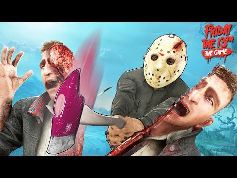 Видео: ДЖЕЙСОН РАЗРЕЗАЛ ЖЕРТВУ ПОПОЛАМ! НАМ НЕ ВЫЖИТЬ! ОТСЮДА НЕТ ВЫХОДА В FRIDAY THE 13TH