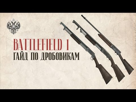 Видео: ГАЙД ПО ДРОБОВИКАМ | BATTLEFIELD 1