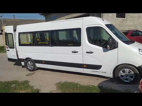 Видео: Renault Master 8+1 пас. 2018 150к.с 340 тис. 18500$