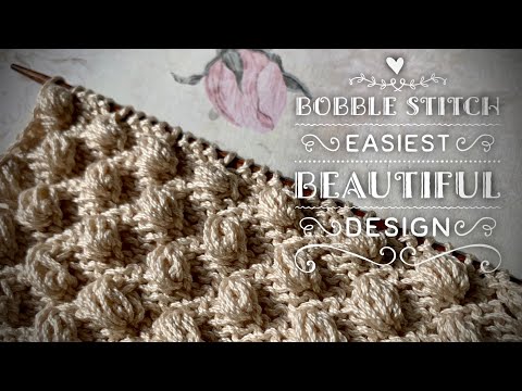 Видео: САМЫЙ БЫСТРЫЙ И КРАСИВЫЙ СПОСОБ ВЯЗАТЬ СПИЦАМИ ШИШЕЧКИ!!!💥/ BEAUTIFUL BOBBLE STITCH DESIGN