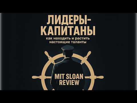 Видео: Лидеры-КАПИТАНЫ: как находить и растить настоящие таланты. MIT Sloan Review.