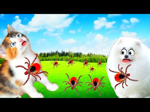 Видео: КЛЕЩИ АТАКУЮТ! Мы В ОПАСНОСТИ!!!