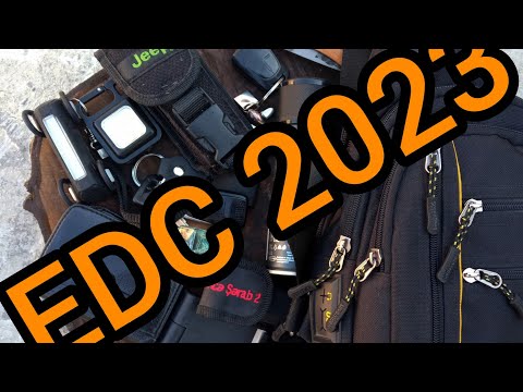 Видео: EDC 2023 февраль. Ежедневный городской edc. #edc #mrangel #мультитул