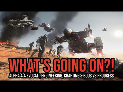 Видео: Обсуждение патча Star Citizen: ошибки против прогресса, альфа 4.4.0 и ажиотаж вокруг технического...