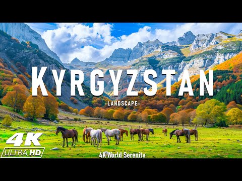 Видео: Кыргызстан (4K UHD) – живописный фильм для релаксации с умиротворяющей расслабляющей музыкойUltra HD