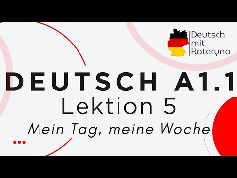 Видео: Лекція 5 | А1.1 Німецька з нуля 🇺🇦🇩🇪 Lektion 5 | A1.1 Deutsch