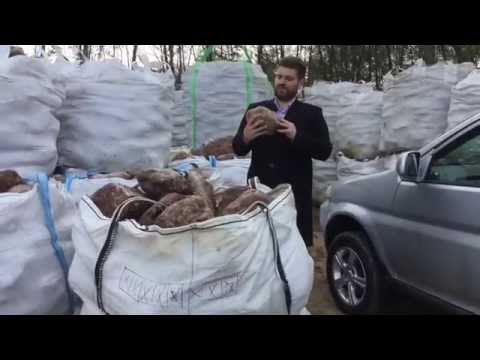 Видео: Добыча камня: гальки речной и булыжника на реке