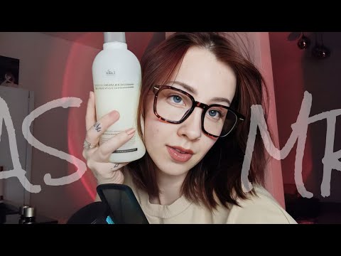 Видео: АСМР УХОД ЗА ВОЛОСАМИ 🐾👀 звуки рук, таппинг, шепот 💫 ASMR tapping triggers #asmr #асмр #асмршепот