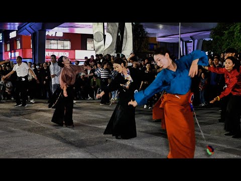 Видео: Тибетский танец «Песня сбора»