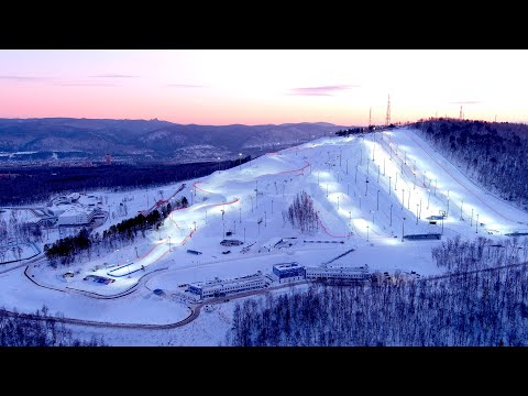 Видео: Николаевская сопка.  Красноярск. 4К