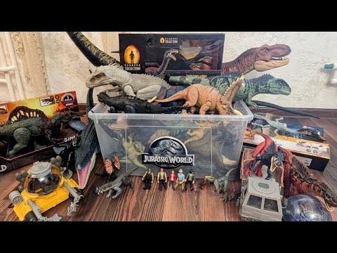 Видео: Моя коллекция игрушек Mattel 2024 #jurassicworld #dinosaur #динозавр #mattel #hammondcollection