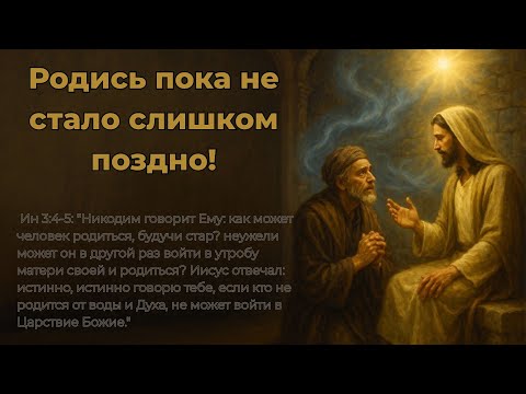 Видео: Родись пока не стало слишком поздно! Проповедь пастора Виктора Лукьянова