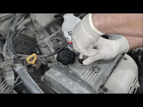 Видео: Раскоксовка Toyota Corolla E110 Тойота Королла средством ГРИНОЛ GREENOL REANIMATOR