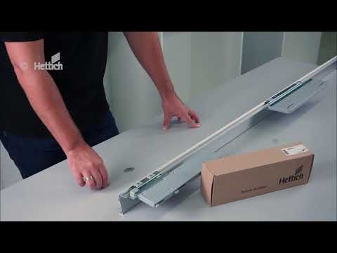 Видео: Новая система раздвижных дверей для шкафов купе TopLine L от Hettich  Сборка, монтаж, регулировка on