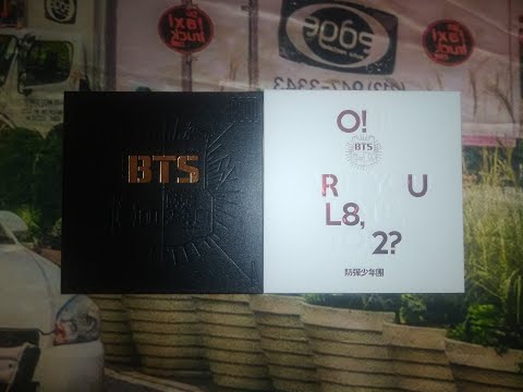 Видео: Unboxing/ Альбомы BTS/ 2 cool 4 skool, O! RUL8,2? / Листы для карт!