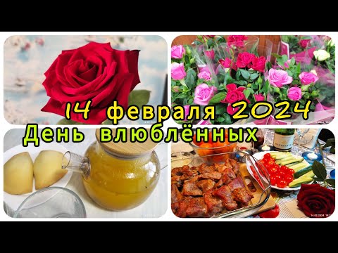 Видео: Влог: Отмечаем день влюблённых! Романтик ужин с шашлыком!