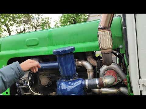 Видео: Огляд на встановлену турбіну на трактор ЮМЗ двигун д65