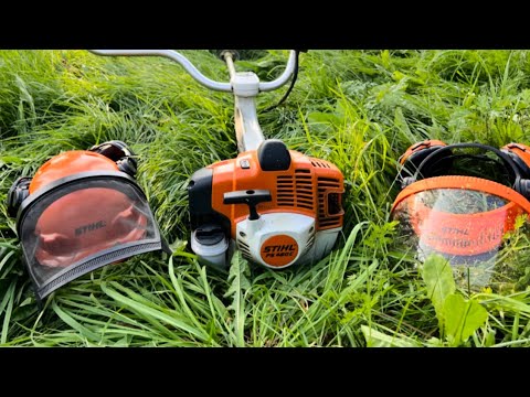 Видео: Stihl Function Basic VS Stihl G500 PC сравниваем что лучше для покоса. Опыт использования