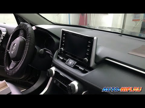 Видео: Полная шумоизоляция и установка аудиосистемы в Toyota RAV4 пятого поколения