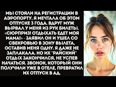 Видео: «ОТДЫХАТЬ ЕДЕТ МАМА, А ТЫ — К СЕБЕ В ДЕРЕВНЮ!» Муж бросил меня в аэропорту с одним чемоданом.