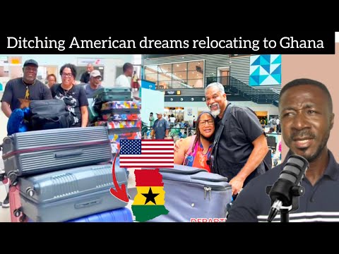 Видео: Все больше афроамериканцев покидают США и переезжают в Гану.