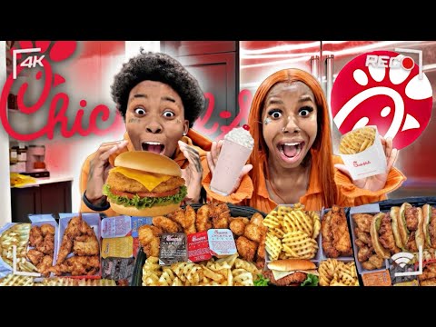 Видео: Пробую новые блюда из меню CHICK-FIL-A 😱