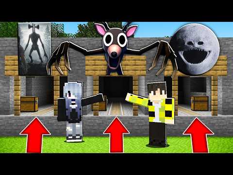 Видео: ВЫБЕРИ ПРАВИЛЬНУЮ ШАХТУ СИРЕНОГОЛОВЫЙ ОЛЕНЬ 99 НОЧЕЙ В ЛЕСУ ЛУНА ПРОСНУЛАСЬ В МАЙНКРАФТ БИТВА