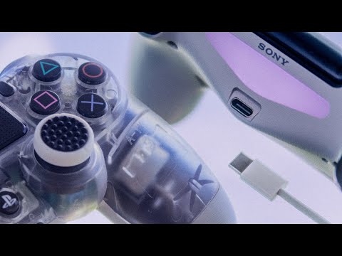 Видео: мой самый красивый dualshock теперь на type-c!