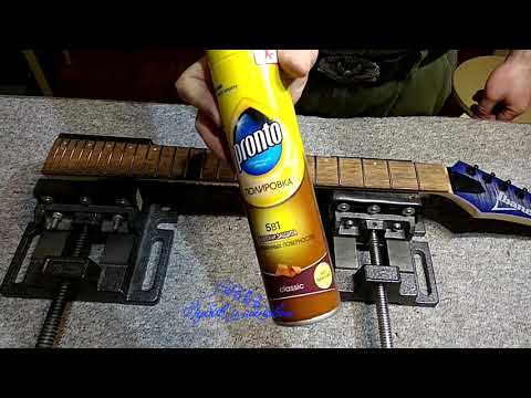 Видео: Торцовка ладов на электрогитаре