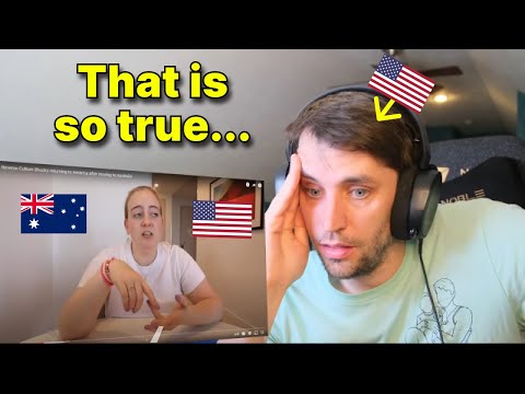 Видео: Американец реагирует на обратный культурный шок, возвращаясь в Америку после переезда в Австралию