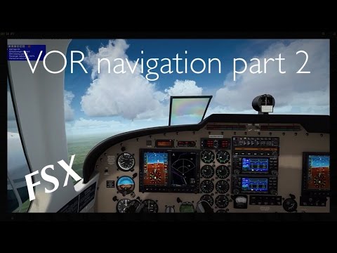 Видео: FSX VOR Навигация. Полный полет. часть 2/3