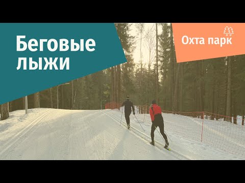 Видео: Обзор трассы для беговых лыж в Охта Парке, Санкт-Петербург