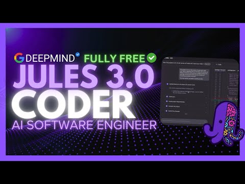 Видео: ОБНОВЛЕНИЕ Google Jules 3.0: ПОЛНОСТЬЮ БЕСПЛАТНЫЙ Async AI Coder — СУПЕР! (Jules API, инструменты...