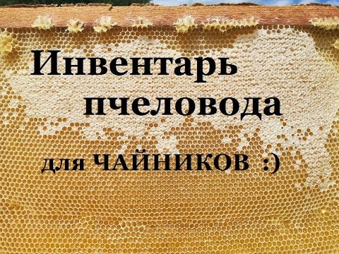 Видео: ИНВЕНТАРЬ ПЧЕЛОВОДА для ЧАЙНИКОВ | НАЕДИНЕ С ПРИРОДОЙ