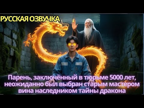 Видео: Парень заключённый втюрьме5000летнеожиданно был выбран старыммастером вина наследником тайны дракона