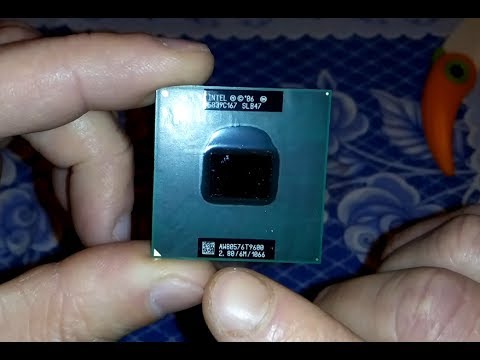 Видео: #Asus K70ID _ как подобрать и заменить процессор в ноутбуке |T4400 на T9600|"