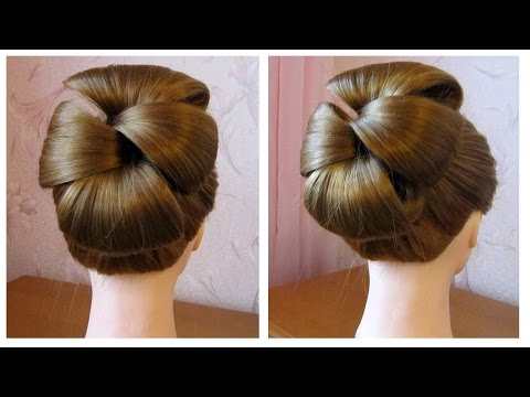 Видео: Сoiffure simple pour les fetes (soirée/mariage)★ Chignon cheveux mi long★facile et rapide