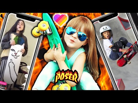 Видео: ДИКИЕ ПОЗЕРЫ НА ПЕННИ БОРДАХ в LIKEE!