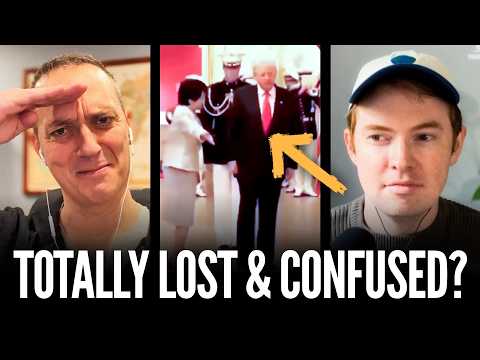 Видео: Трамп ходит кругами во время визита в Японию