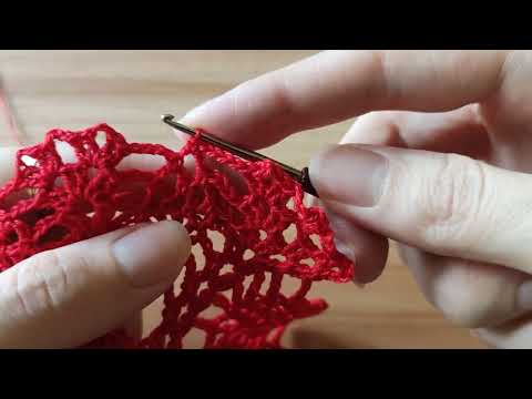 Видео: СКАТЕРТИНА (САЛФЕТКА, СЕРВЕТКА) в'язана гачком (11 ряд)