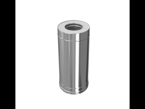 Видео: Дымоходы из стали AISI 304. Ferrum, серия Austenite Ceramics (часть 1)