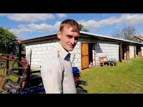 Видео: Боронование картофеля минитрактором амжк-8