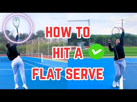 Видео: Как сделать плоскую подачу в теннисе: полное руководство